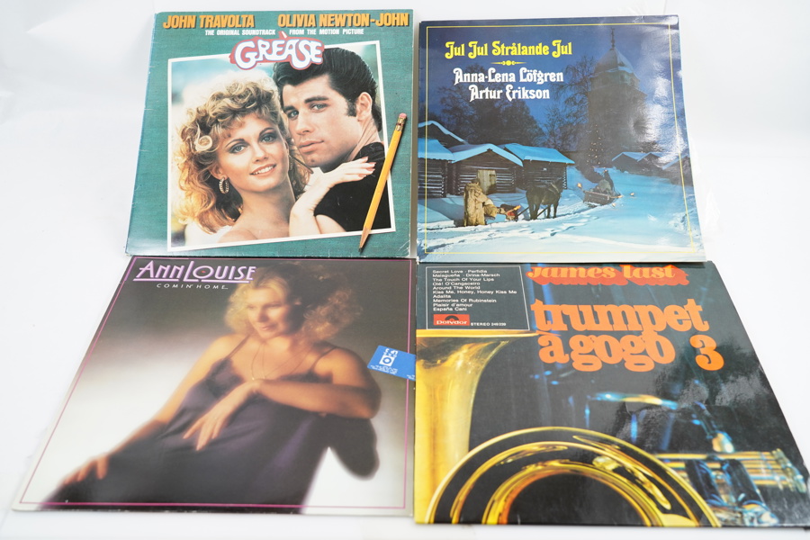 LP skivor 4 st
