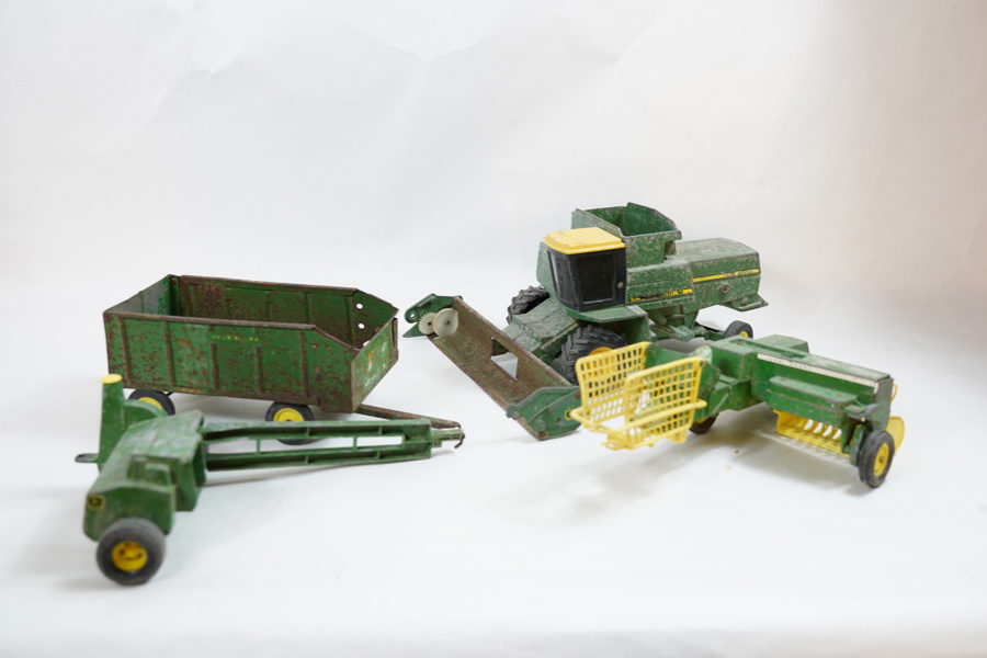 John Deere skördetröska set