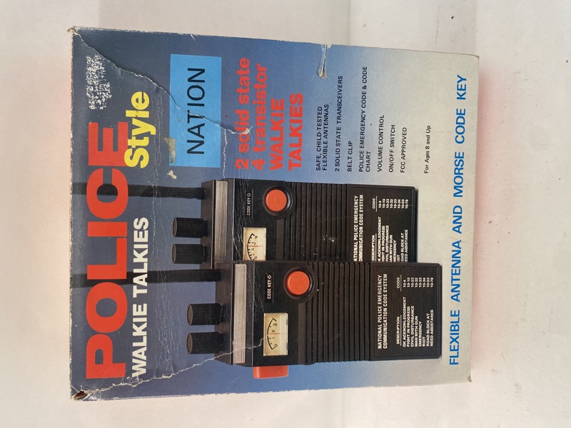 Police Style Walkie Talkies