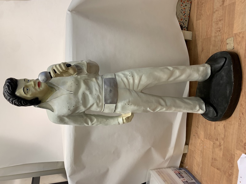 ELVIS PRESLEY, figur Höjd 98cm 